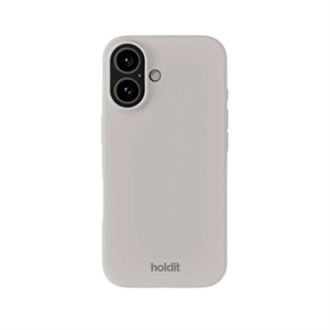 Holdit - Silicone Cover MagSafe Wool Gray - iPhone 16